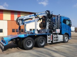 Aufbau fur Dreiachs-Langholznachläufer Volvo 6x4 + Krane Epsilon S300L98 + AR5670