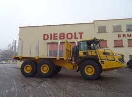 Equipement plateau bois court Tombereau Bell B30E