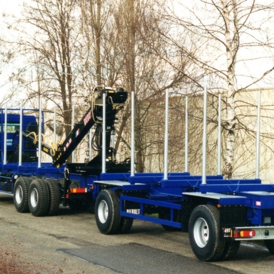 2 axles trailer