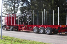 16 Tm crane for short woods