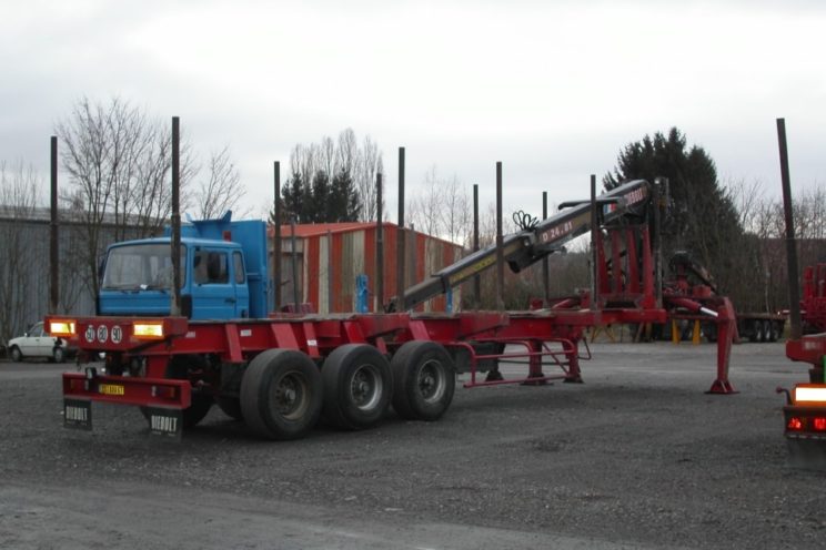 3 axles Diebolt semi-trailer