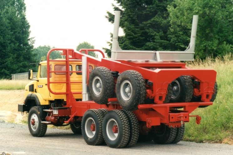 Arrière-train forestier 4 demi-lignes d&rsquo;essieux &#8211; hors UE