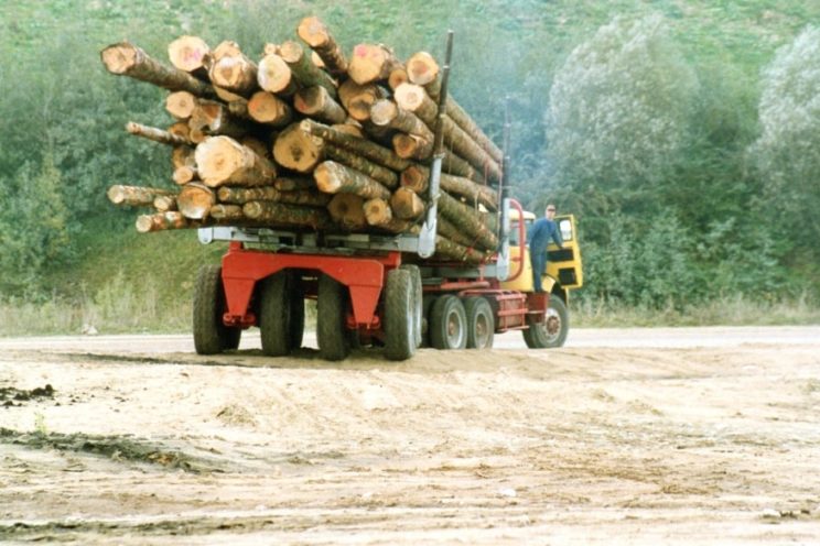 Arrière-train forestier 4 demi-lignes d&rsquo;essieux &#8211; hors UE