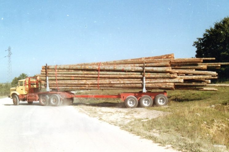 Arrière-train forestier 3 essieux &#8211; hors UE