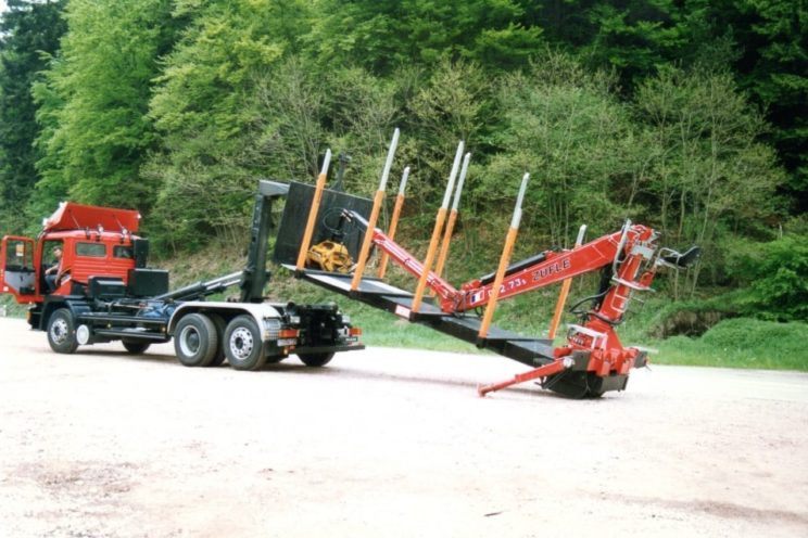 Équipement forestier pour bois court