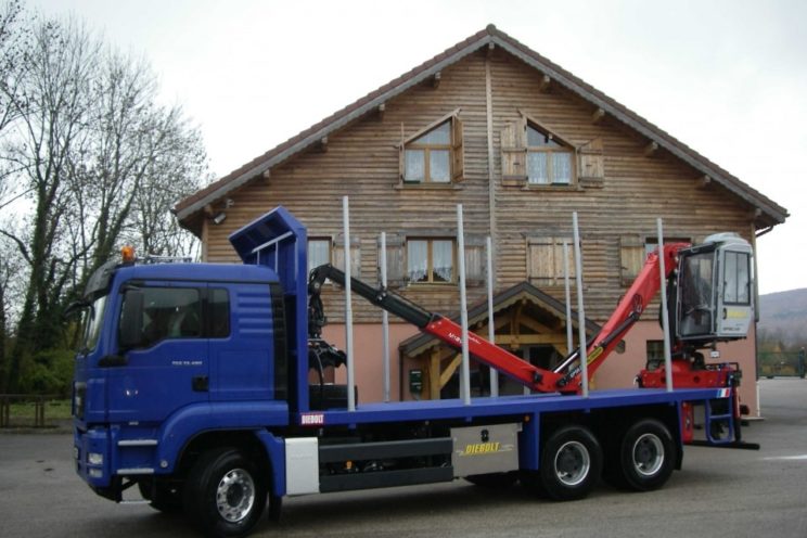 Équipement forestier pour bois court