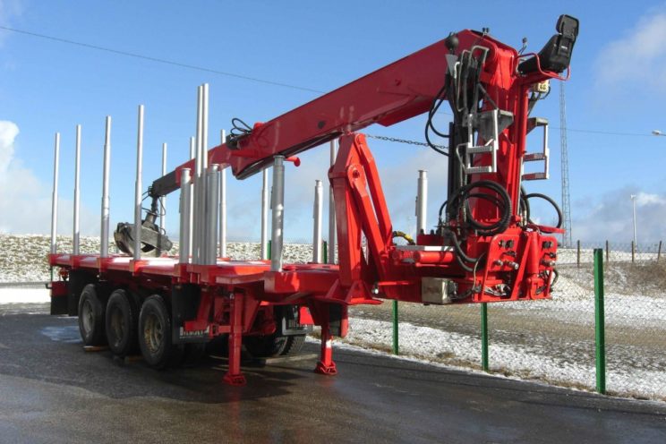 Forestry crane from any brand