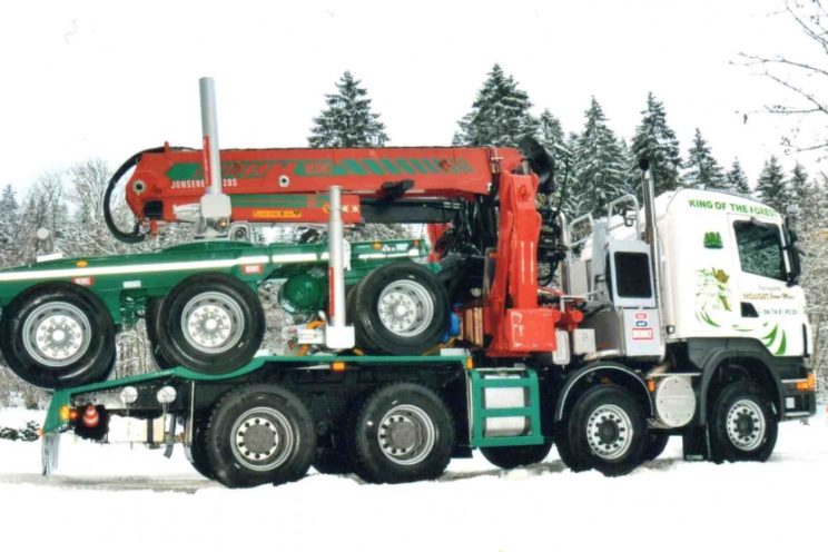 Forestry crane from any brand