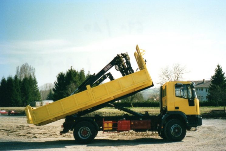 Handling crane, framework or recycling