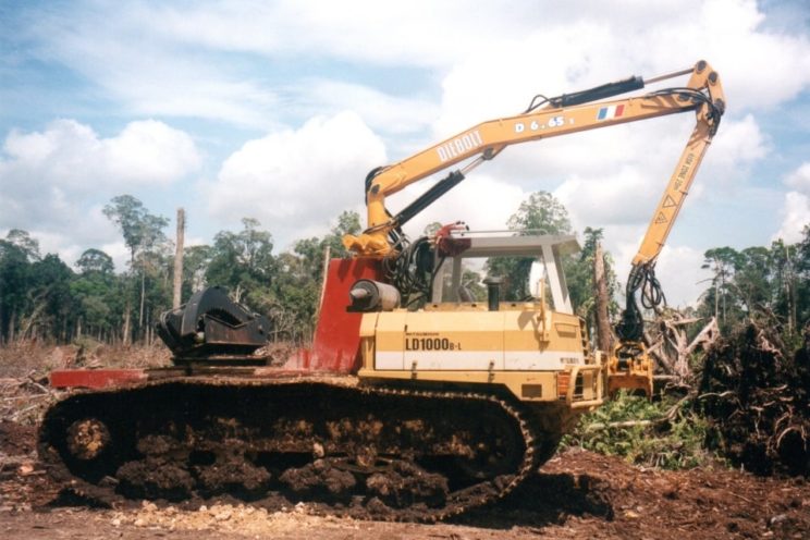 Kran auf Kettenfahrzeug Typ Bulldozer (Caterpillar&#8230;)