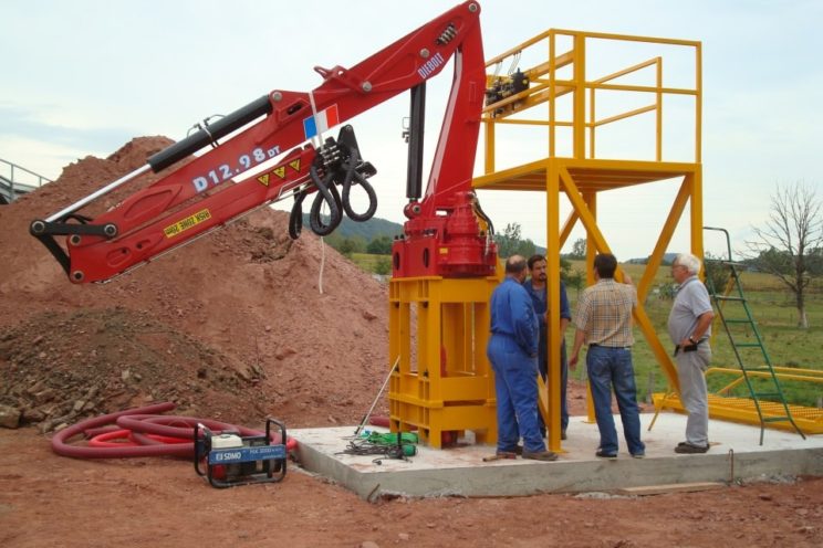 Grue stationnaire