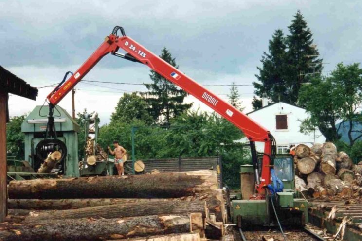 Grue sur chariot