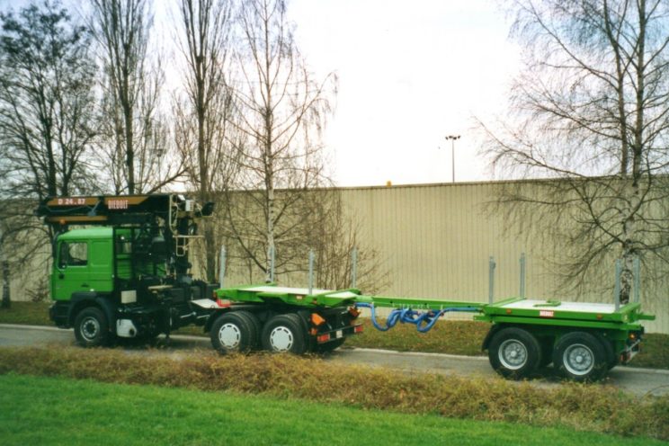 Ultra-light semi-trailer Kombi