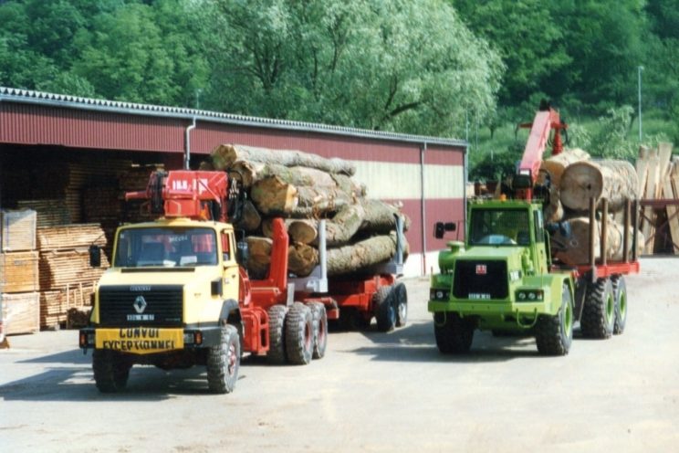 Diebolt crane on dumper TEREX, ASTRA, VOLVO&#8230;