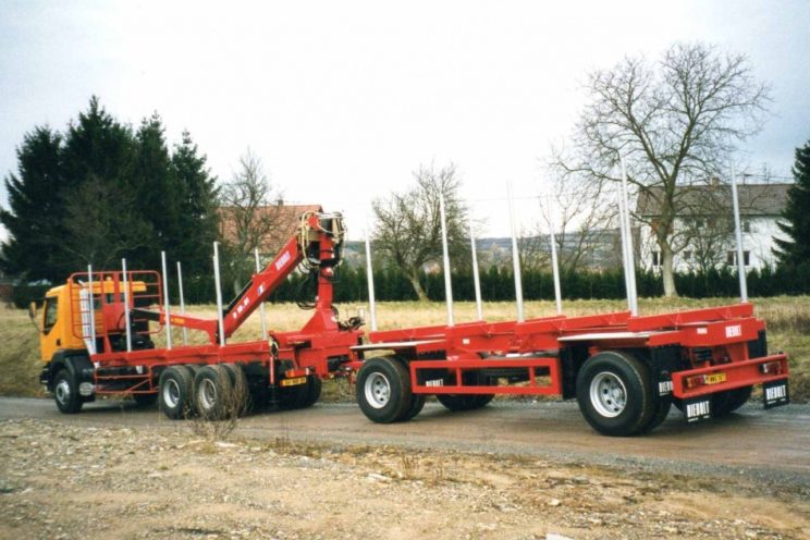 2 axles trailer for Switzerland and Germany