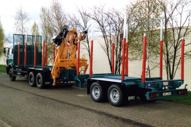 2 axles trailer for Switzerland and Germany