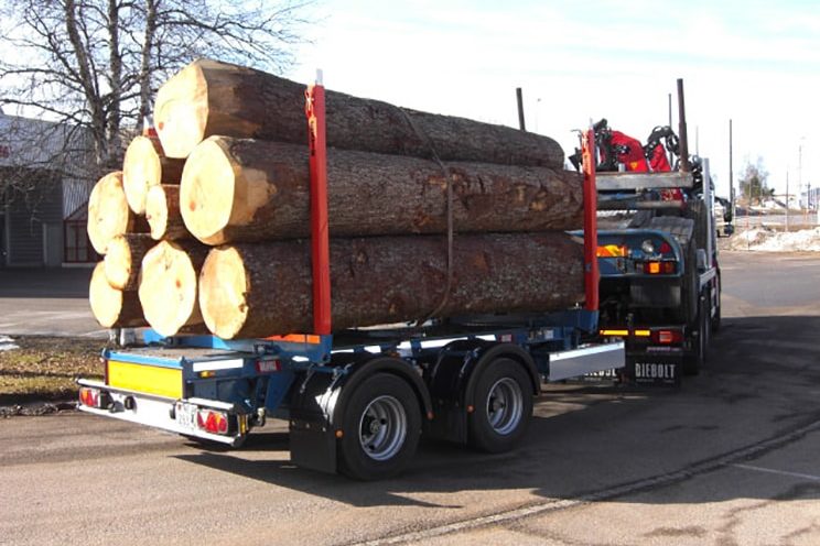 2 axles trailer for Switzerland and Germany