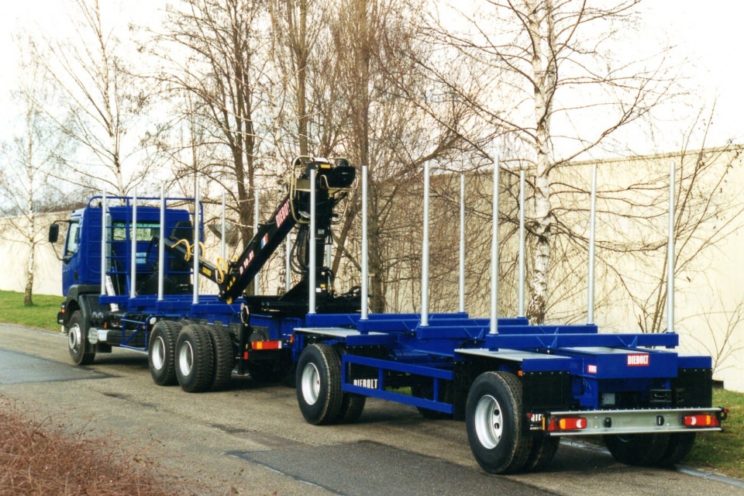 2 axles trailer for Switzerland and Germany