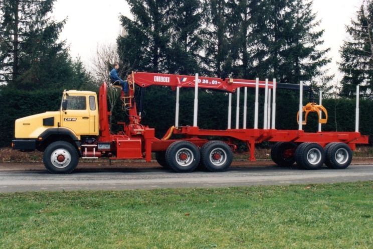 2 axles extendable semi-trailer &#8211; outside EU