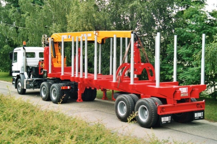 2 axles extendable semi-trailer &#8211; outside EU