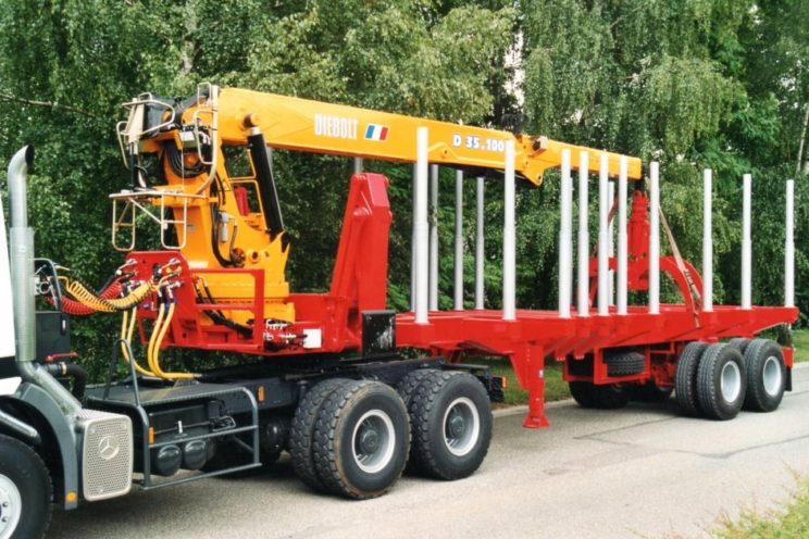 2 axles extendable semi-trailer &#8211; outside EU