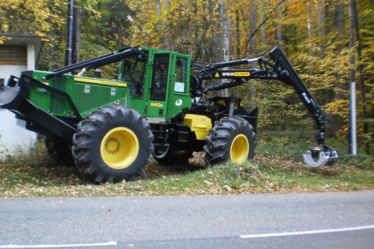 Tracteur de débardage